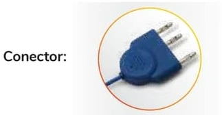 Conector do eletrodo monopolar